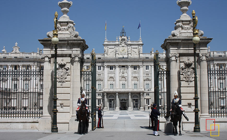 La Plaza de la Armería del Palacio Real de Madrid