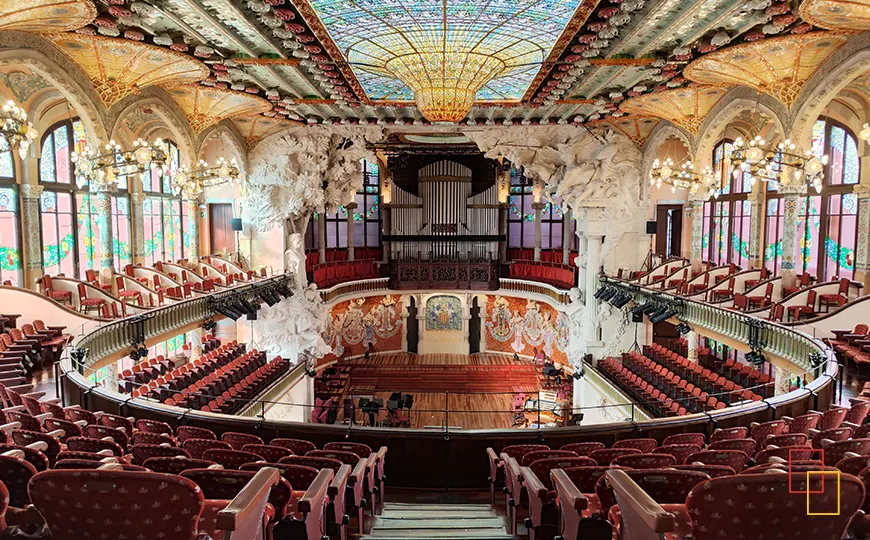 Palau de la Música en Barcelona