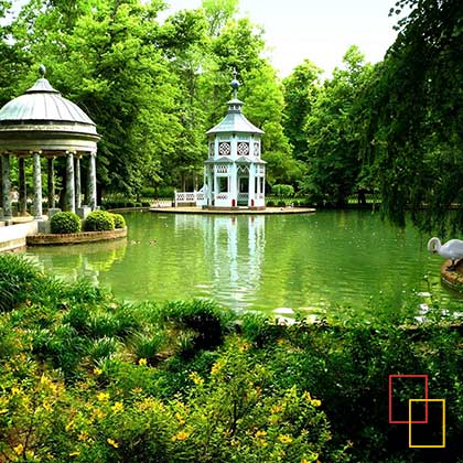 Parque del Retiro en Madrid