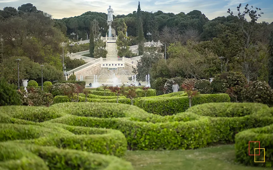 Vista del Parque Grande José Antonio Labordeta