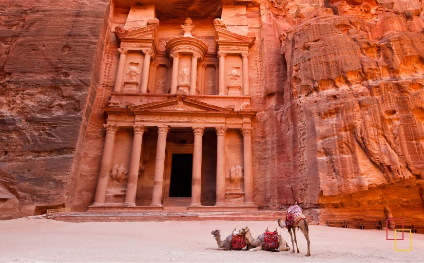 Petra en Jordania: el Tesoro tallado en roca
