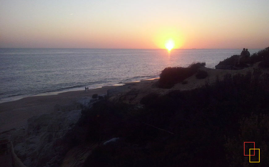 Playa de Cuesta Maneli en Huelva