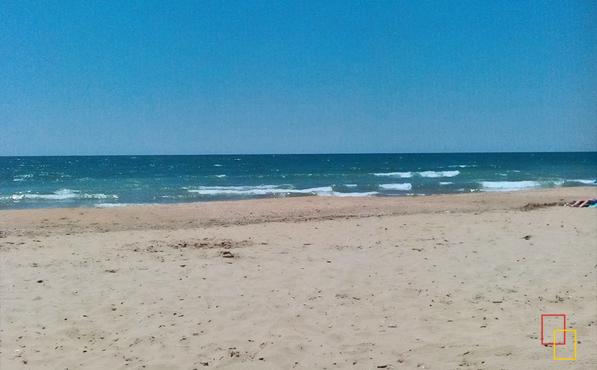 Playa de Cuesta Maneli en Huelva