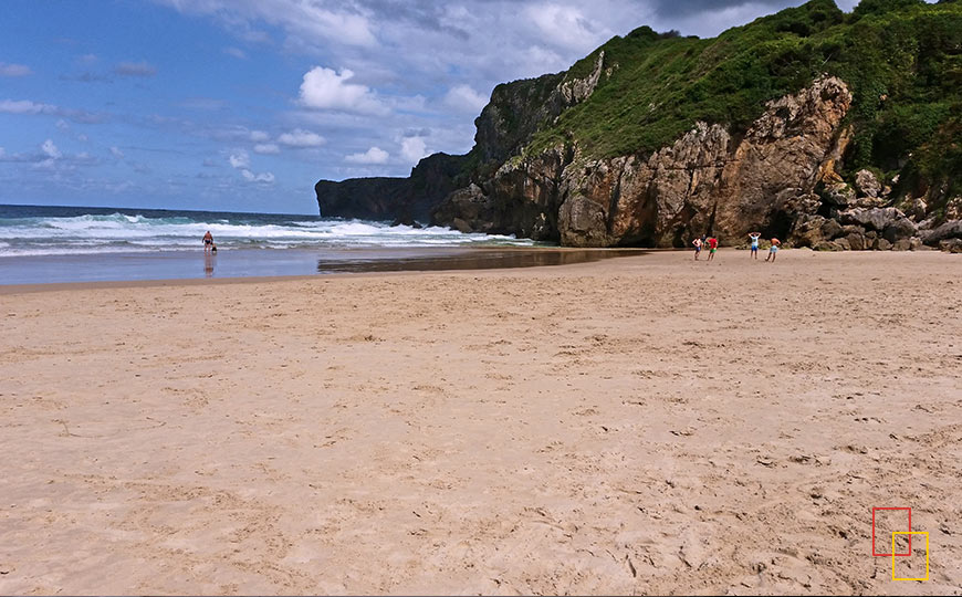 Playa de Andrín en Llanes - Asturias