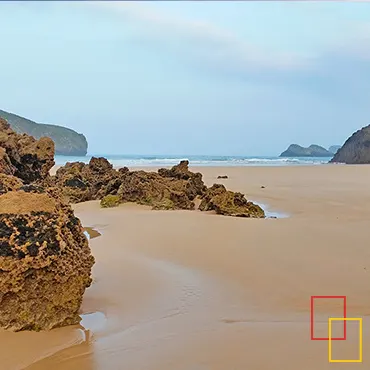 playa de Borizu en Celorio, Llanes, Asturias