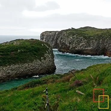 playa de Cué, en Cué, Llanes, Asturias