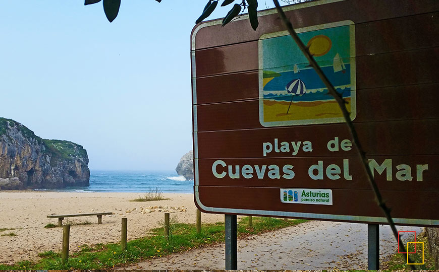 Playa de Cuevas del Mar en Nueva de Llanes, Llanes - Asturias