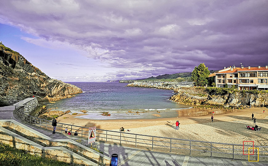 Playa de El Sablón en Llanes - Asturias