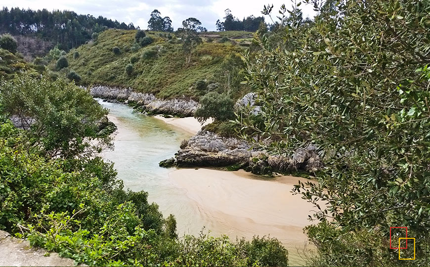 Playa de Guadamía en Llames de Pría, Llanes - Asturias