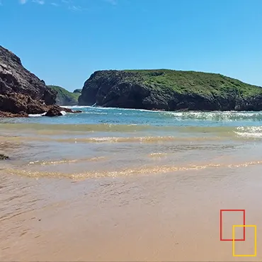 playa de Sorraos en Celorio, Llanes, Asturias