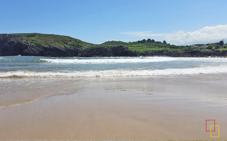 Playa de Sorraos en Llanes - Asturias