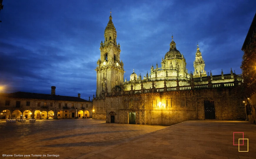 Plaza de la Quintana en Santiago de Compostela
