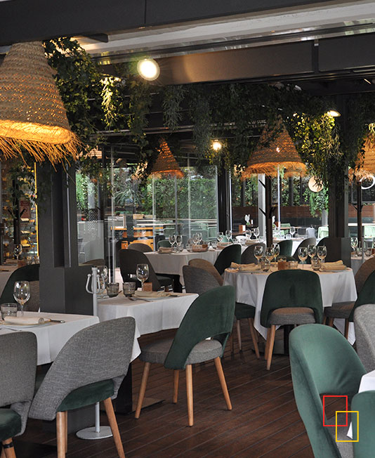 Restaurante El Urogallo Pozuelo, amplia terraza perfectamente acondicionada 