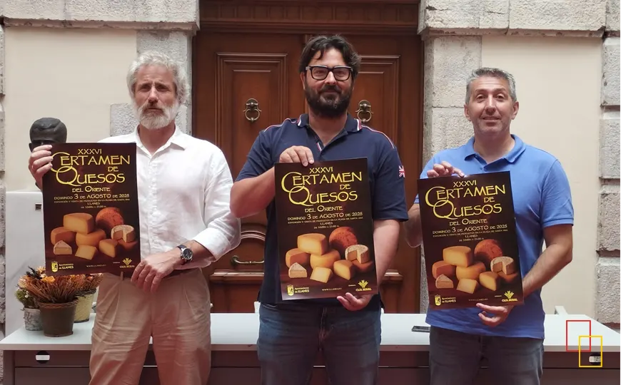 Presentación oficial del Certamen de Quesos del Oriente en Llanes