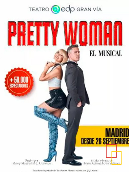 Pretty Woman, El Musical - Madrid, en el Teatro EDP Gran Vía