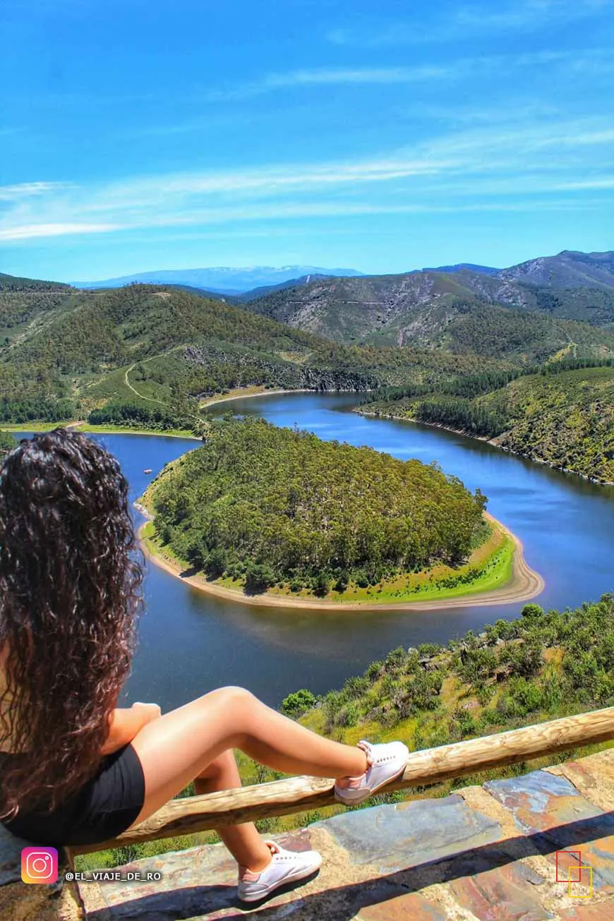 Meandro del Melero un paraje espectacular entre Cáceres y Salamanca