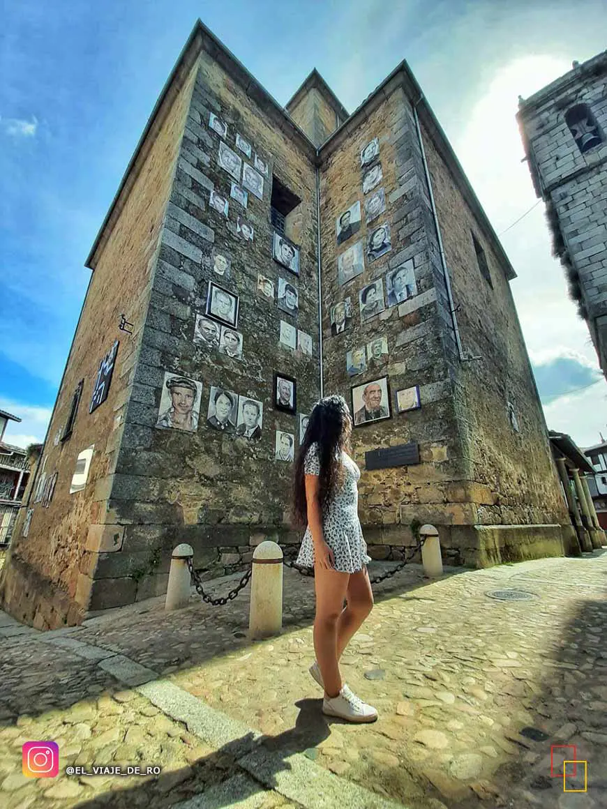Mogarraz, peculiar pueblo de la Sierra de Francia