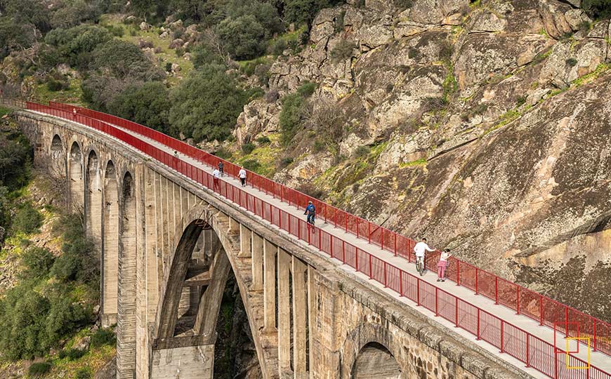 puente de hierro de Plasencia