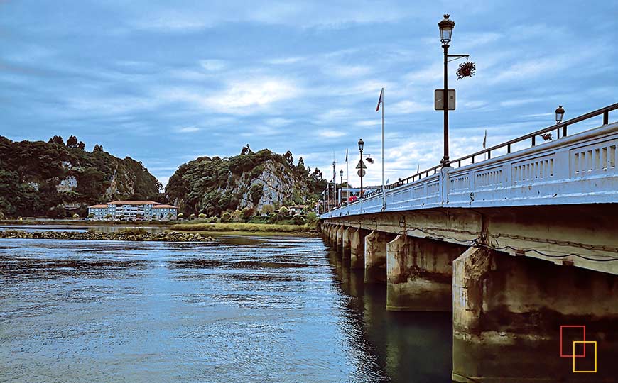 Vista puente de Ribadesella