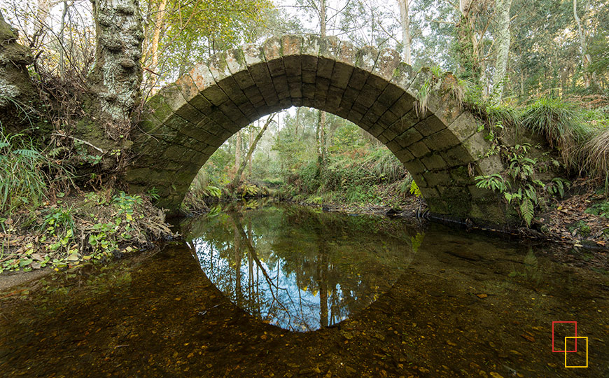 Puente medieval de Xuño - Río Sieira (Porto do Son)