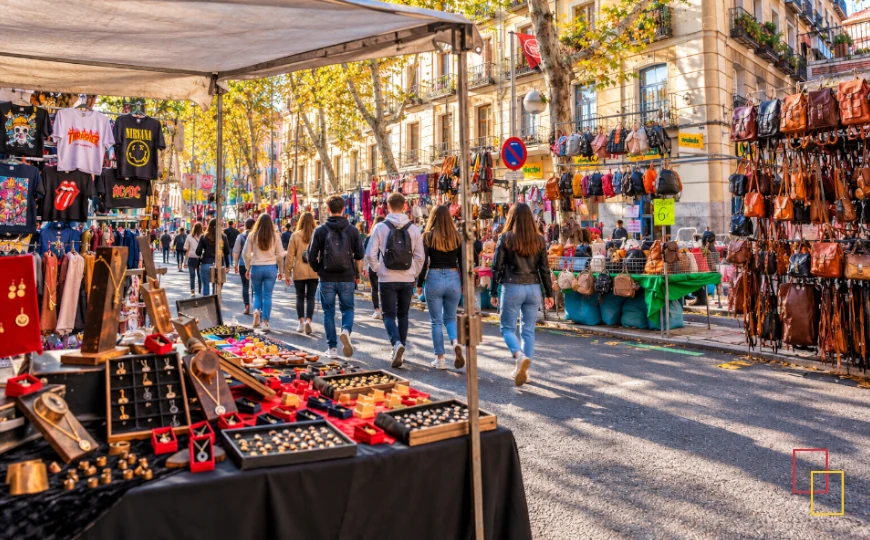 El Rastro y La Latina en Madrid
