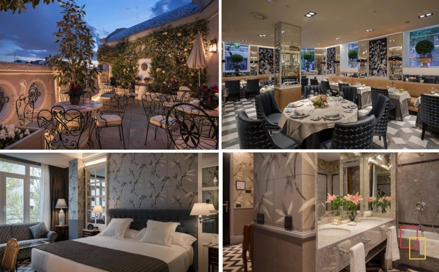Relais Chateaux Heritage Hotel, hotel boutique de lujo en el barrio de Salamanca Madrid