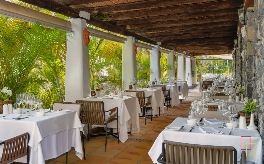 Restaurante El Laurel en el Club Laurel del Hotel Jardín Tecina