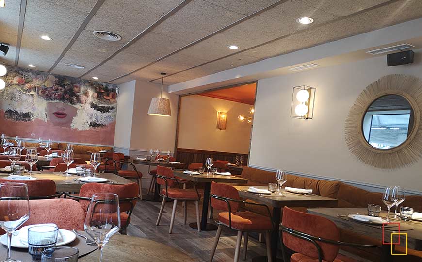 restaurante Lacabía en barrio de Chamberí