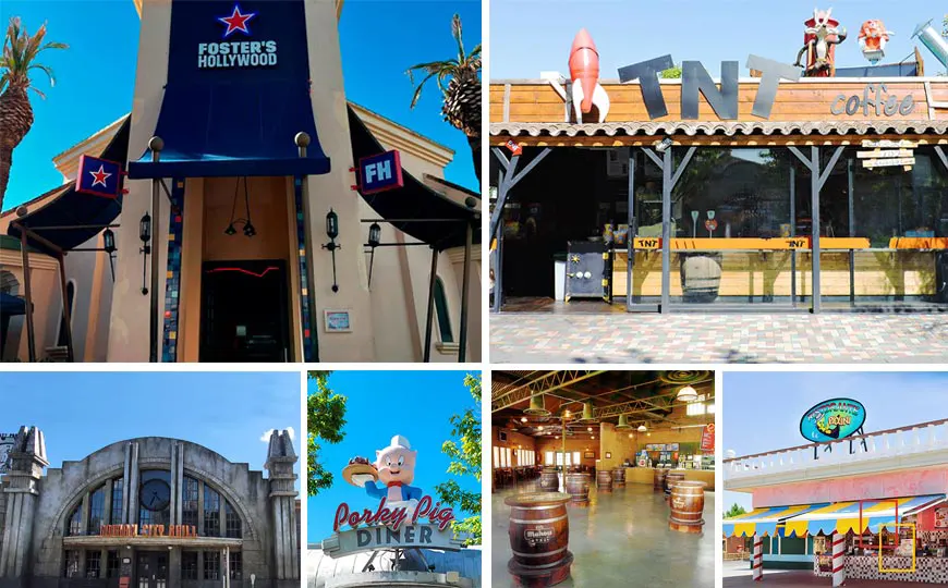 restaurantes en Warner Madrid