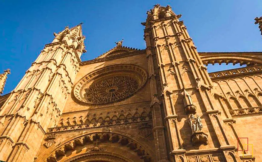 Rosetón mayor de la Catedral de Santa María de Palma de Mallorca