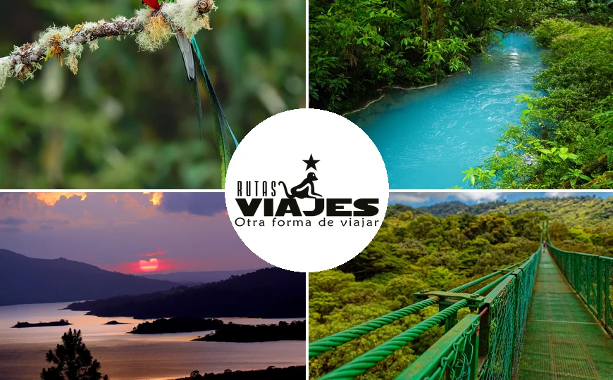Rutas.Viajes: quetzal, río Celeste, volcán Arenal y puentes colgantes de Costa Rica