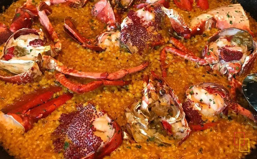 Arroz con bogavante en Salitre (A Coruña)