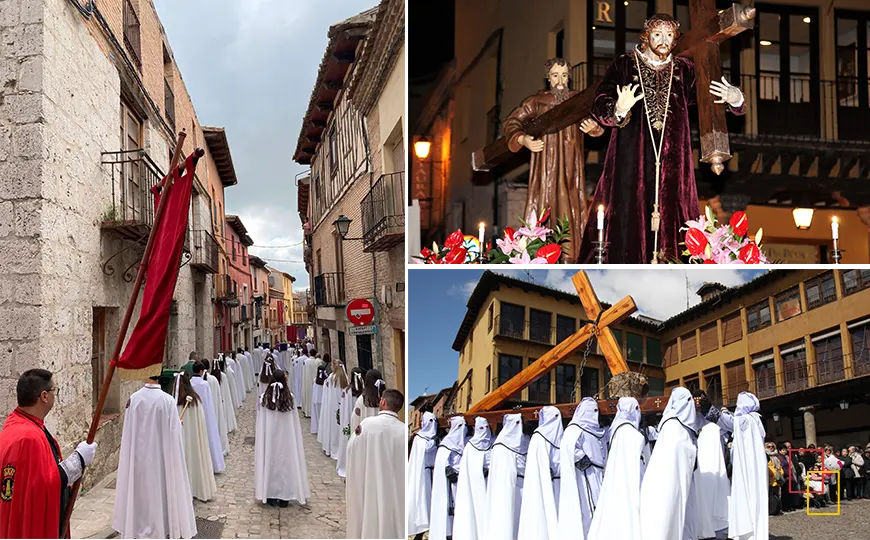 Procesión Nuestro Padre Jesús Nazareno durante la Semana Santa de Tordesillas