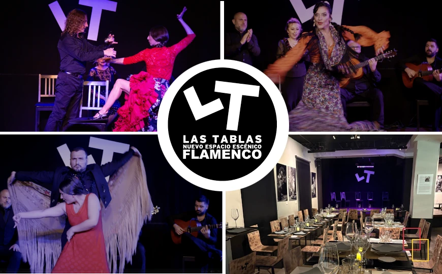 Tablao Flamenco Las Tablas en Madrid, uno de los mejores tablaos de flamenco de España