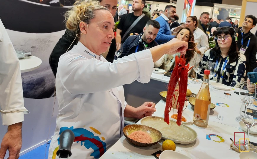 Taller de Saborea Lanzarote: granos de Lanzarote, carabineros de La Santa y gofio en Madrid Fusión 2026