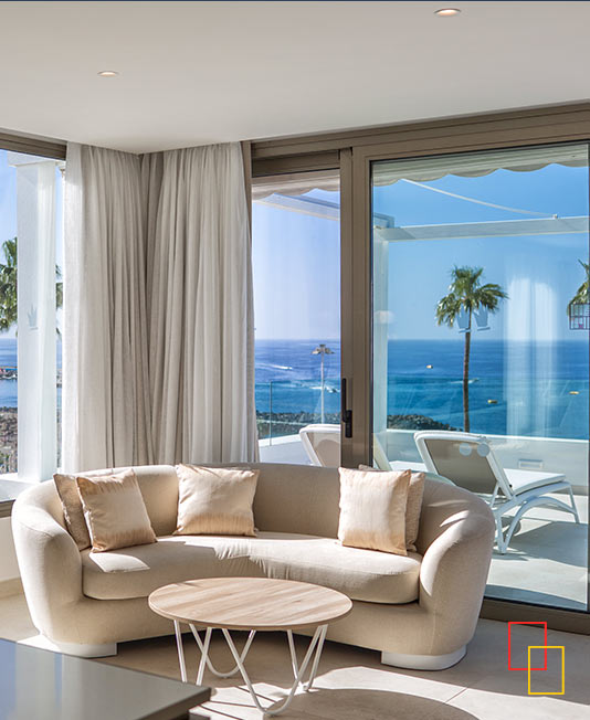 suite royal con vistas al mar