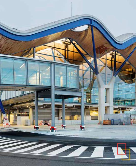 Terminal en el Aeropuerto Adolfo Suárez Madrid-Barajas