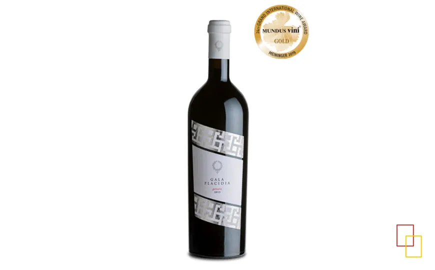 Botella de vino tinto Gala Placidia 100% Garnacha de Tierra de Cubas