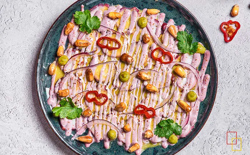 Tiradito de Pulpo al Olivo