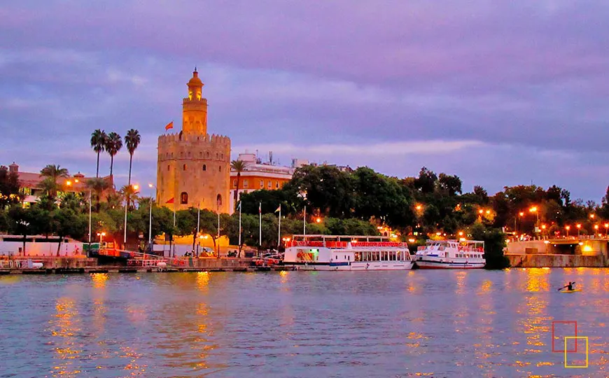 Torre del Oro, vista desde Triana