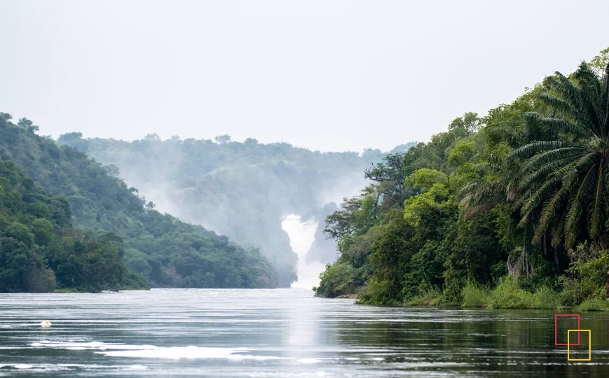 Murchison Falls y el río Nilo en Uganda