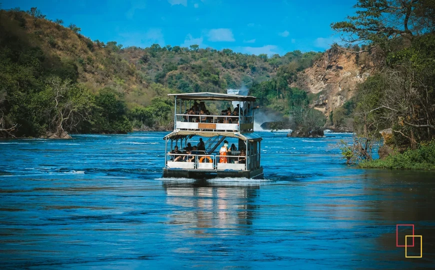 Safari en Murchison Falls National Park, Uganda