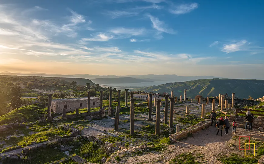 Ruinas en Umm Qais