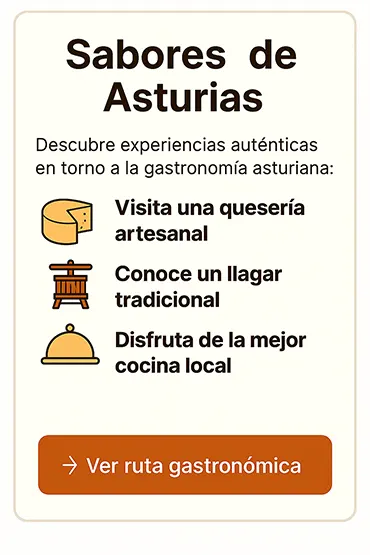 rutas gastronómicas de Asturias