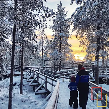 Viaje a Laponia en familia en el Puente de Diciembre