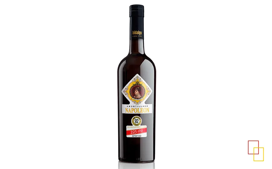 Botella de Amontillado Napoleón de Bodegas Hidalgo La Gitana
