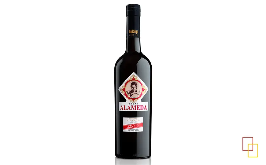 Botella de Cream Alameda de Bodegas Hidalgo La Gitana