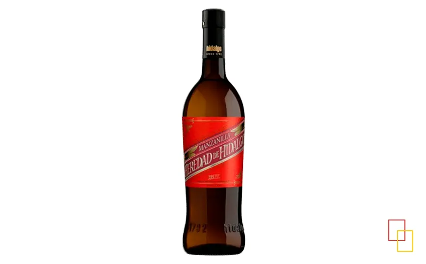Botella de Manzanilla Heredad de Hidalgo de Bodegas Hidalgo La Gitana