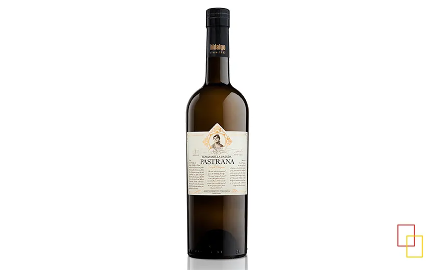 Botella de Manzanilla Pastrana de Bodegas Hidalgo La Gitana