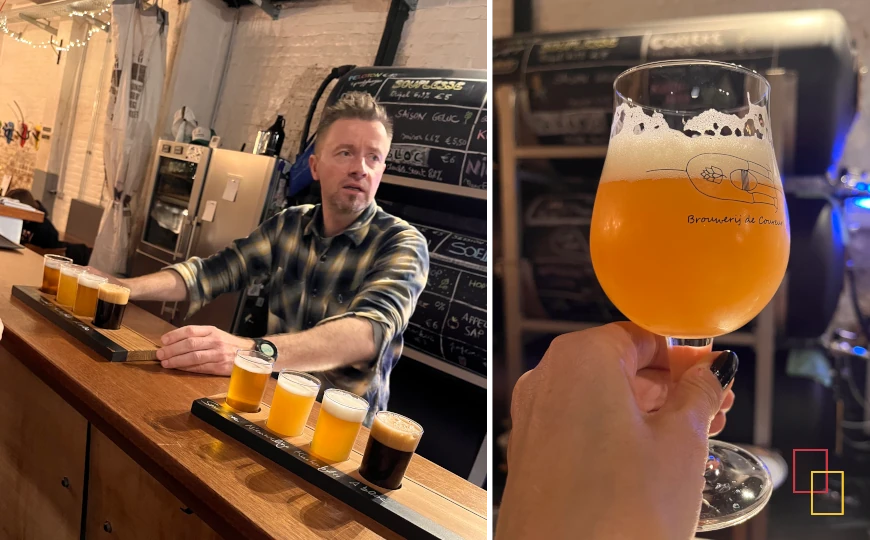 Visita a una fábrica de cerveza artesana en Lovaina
